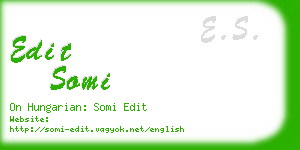 edit somi business card